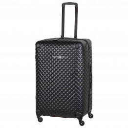 Βαλίτσα Large 65x43x27εκ. Premium 7503 Leather Like Black Greenwich Polo Club