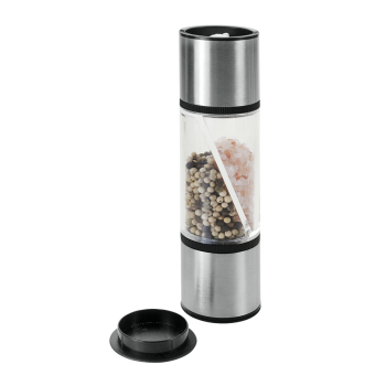 Μύλος Διπλός Αλάτι-Πιπέρι 5x20εκ. Metaltex 252808