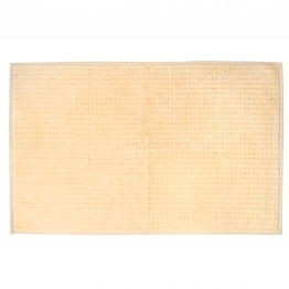 Ταπέτο Μπάνιου Αντιολησθητικό Βαμβακερό 70x110εκ. Bathmats 0759 Κρεμ Das Home