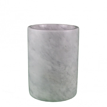 Σαμπανιέρα Μαρμάρινη Λευκή 13x13x18εκ. ESPIEL FAV251