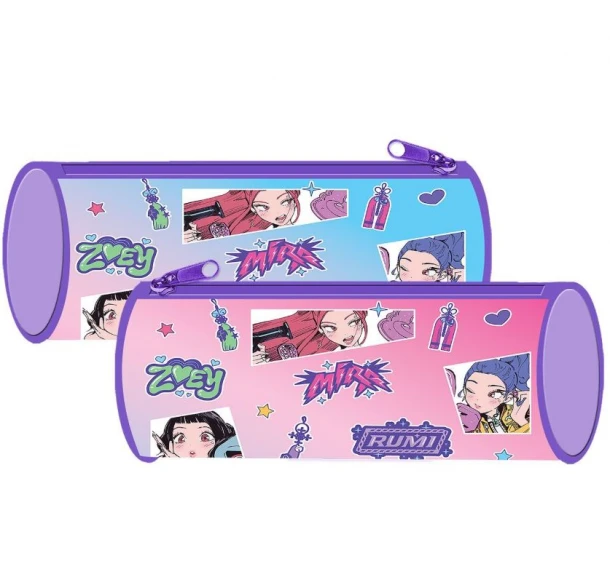 Κασετίνα Βαρελάκι K Pop 22,5x8εκ. Justnote 50-3722