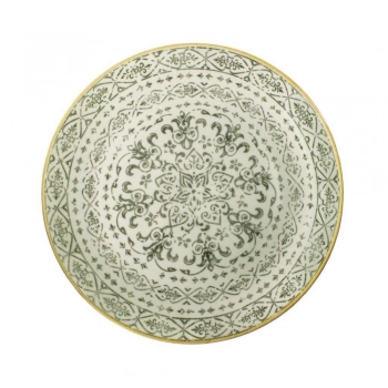 Πιατέλα Σερβιρίσματος Πορσελάνης Vintage Beige Oriana Ferelli Φ31εκ. PR222686404