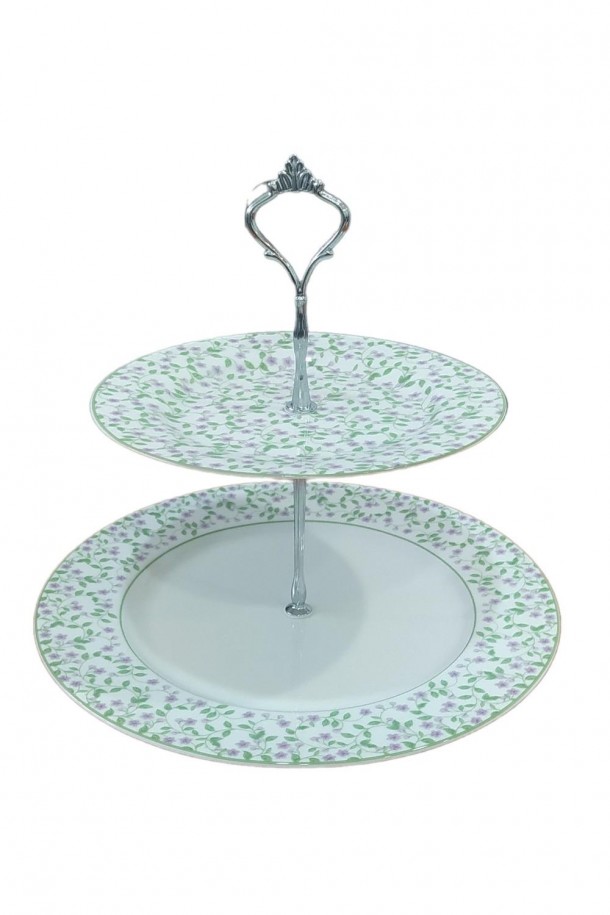 Ορντερβιέρα 2 Όροφη Πορσελάνης 27εκ.-20εκ. Floral Oriana Ferelli PR232450012