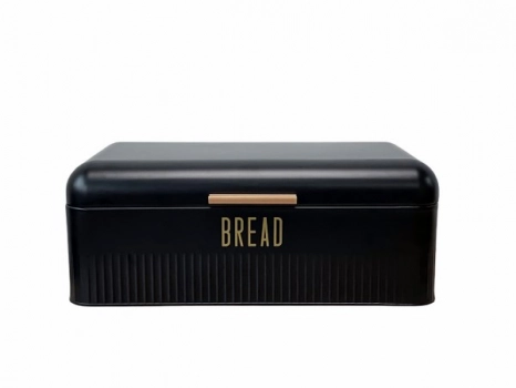 Ψωμιέρα Μεταλλική 43x23x17εκ. Altra Black Cryspo Trio 18.004.05