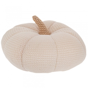 Διακοσμητικό Μαξιλάρι Υφασμάτινο Κολοκύθα Κρεμ 35x15εκ. iliadis 91737