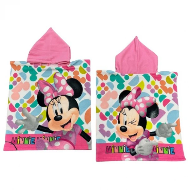 Πόντσο Παιδικό Microfiber Minnie 50x100εκ. Summer tiempo 42-3024