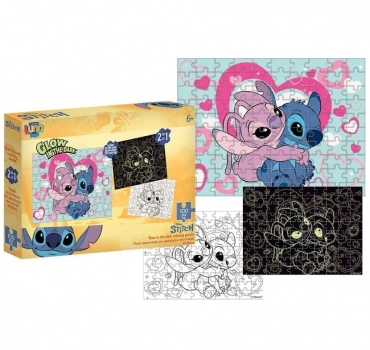 Παζλ 100τμχ Glow in the Dark Stitch 69-1904