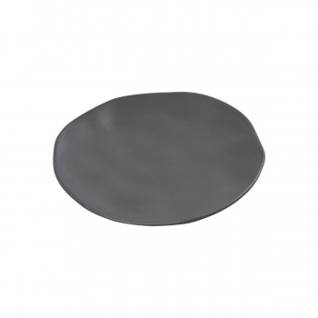 Πιάτο Φρούτου Stoneware Graphite Mare Estia 22εκ. 07-20606