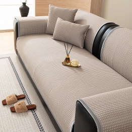 Μπράτσο Καναπέ Polyester 90x90εκ. August Taupe Melinen 20005674