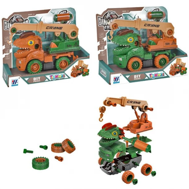 Δεινοσαυράκι Γερανός Συναρμολογούμενο 20x10x16εκ. Toy Markt 71-3286