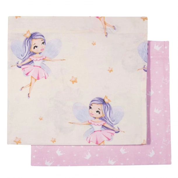 Σετ Σεντόνια Βαμβακερά Λίκνου 70x120εκ. Essential 8868 Pink Greenwich Polo Club