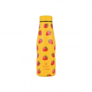 Θερμός-Μπουκάλι Ανοξείδωτο Flask Berry Bright Save The Aegean Estia 500ml-7x7x22,3εκ. 01-31534