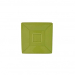 Πιατάκι Για Φλυτζάνι Espresso Πορσελάνης Λαχανί Must Art Et Lumiere 12εκ. 06678