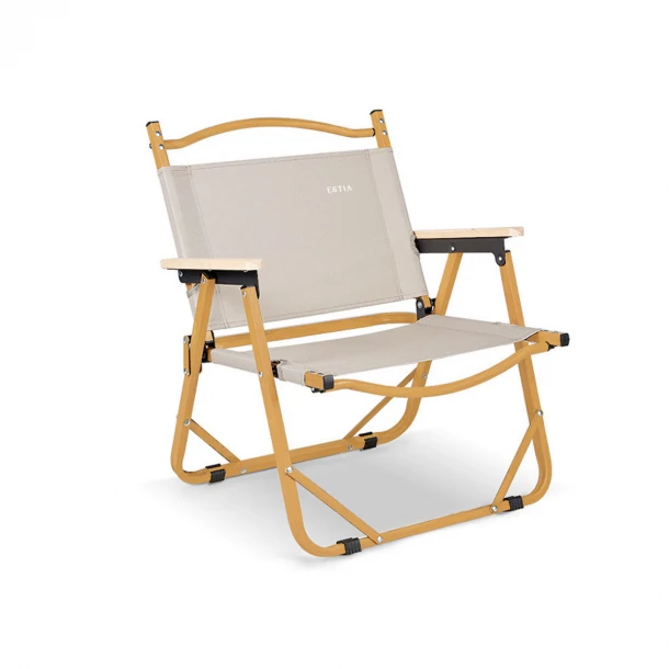 Καρέκλα Θαλάσσης Αναδιπλούμενη Υφασμάτινη-Αλουμινίου 52x53x78εκ. Daze Estia 00-30513