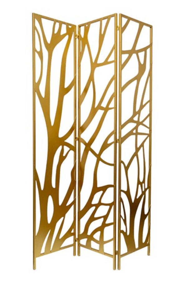 Παραβάν Χρυσό 40x1,8x180εκ. Zen Collection 24.37.51151