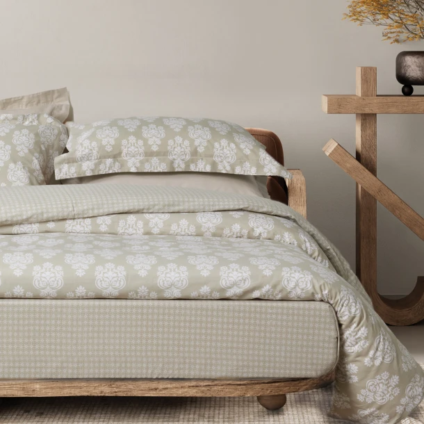 Σετ Σεντόνια Βαμβακερά King 260x280εκ. Happy 9674 Taupe Das Home