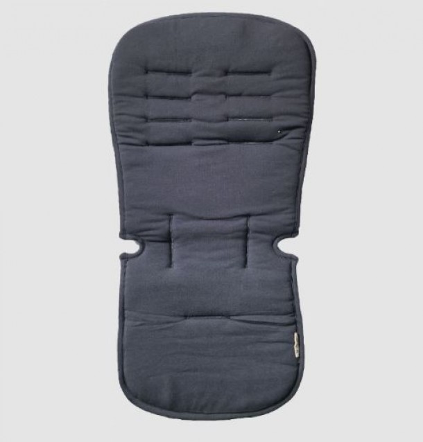 Κάλυμμα Καροτσιού Βαμβακερό 35x75εκ. Charcoal Grey Minene 14315003390OS