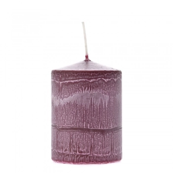 Κερί Frosted Μπορντώ 7x10εκ. iliadis 76368