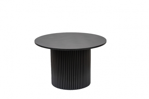 Τραπεζάκι Στρογγυλό Μαύρο 70x45εκ. Zen Collection 24.13.50254