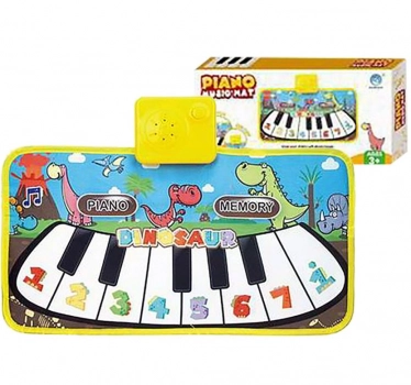 Πιανάκι Πατώματος Ζωάκια Μπαταρίας 46x24εκ. Toy Markt 74-1113