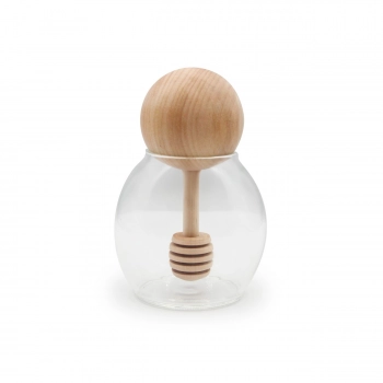 Γυάλινο Δοχείο για Μέλι 300ml Light Wood Melii MEL28200