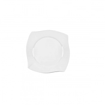 Πιάτο Φαγητού Πορσελάνης Λευκό Roma Art Et Lumiere 20,5εκ. 07265