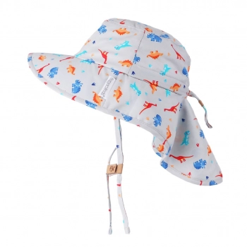 Αντηλιακό Cape Καπέλο 2-4 Ετών UPF50 Sunhat Multi Dino Flapjack FJKCH158M