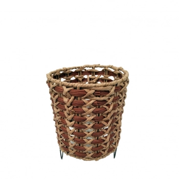 Φανάρι Ψάθινο Καφέ ESPIEL Δ23x29εκ. LUG106