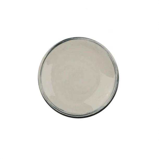 Πιάτο Βαθύ Πορσελάνης Ιβουάρ-Μπλε Frame Kutahya Φ21εκ. KX890670TCK21