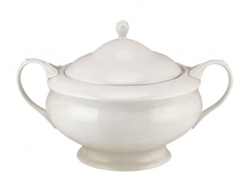 Σουπιέρα Πορσελάνης Λευκή 3,5lt Athens WM Collection N970/athens