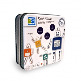 Επιτραπέζιο Παιχνίδι Robots Friends Bs Toys GA399