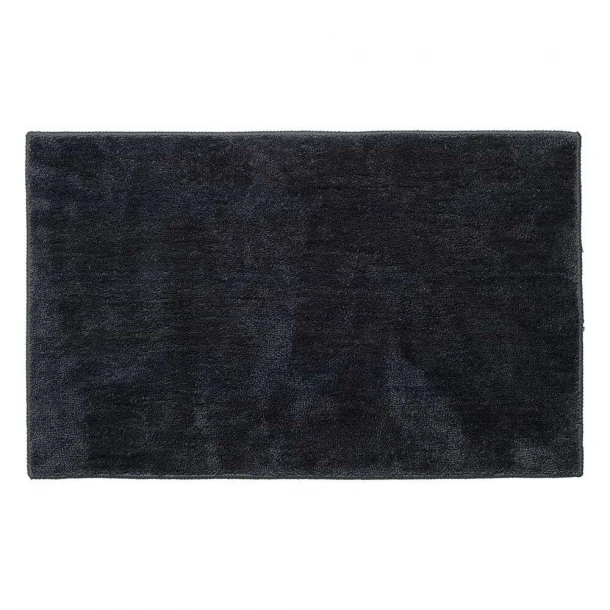 Ταπέτο Μπάνιου Αντιολισθητικό Polyester 50x80εκ. Doux Dark Grey Sealskin 800115