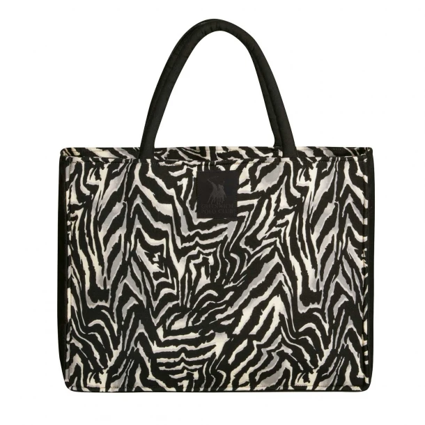 Τσάντα Θαλάσσης Polyester 46x36εκ. Essential 4038 Μαύρη-Taupe Greenwich Polo Club