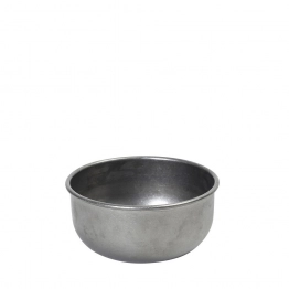 Μπωλάκι Σερβιρίσματος Ανοξείδωτο 18/10 Ασημί Snow ESPIEL 9,7x9,7x4,8εκ. FEV127