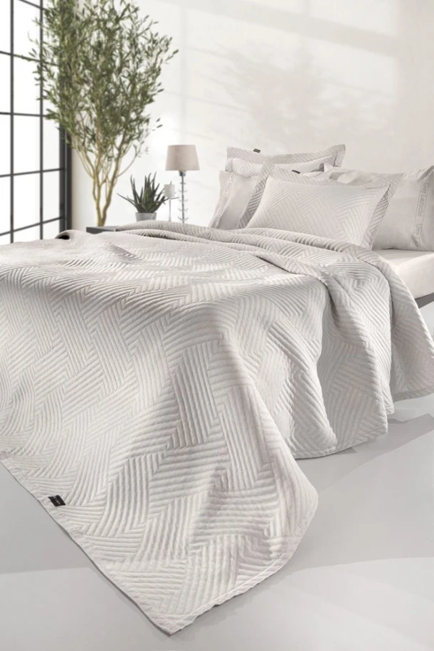 Κουβέρτα Polycotton King 245x260εκ. Lupo Natural Guy Laroche