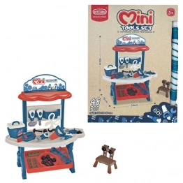 Λαμπάδα Πάγκος Με Εργαλεία 48τμχ Σε Κουτί 25x7x34εκ. Bunny's 73-2096