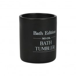 Ποτηροθήκη Stoneware Μαύρη Myst Estia 02-26868