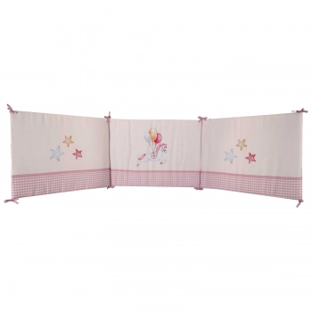 Πάντα Κούνιας Microfiber 45x195εκ. Essential Baby 8828 Ροζ-Σομόν-Ώχρα Greenwich Polo Club