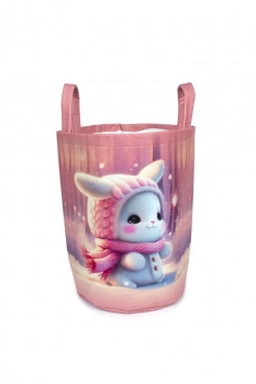 Παιδικό Καλάθι Αποθήκευσης Polyester Snowy Day 43 Rotten Apple DimCol 45x30x50εκ.