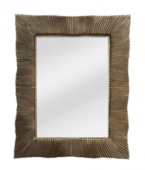 Καθρέπτης Polyester Ασημί 82x102εκ. Zen Collection 26.13.52896