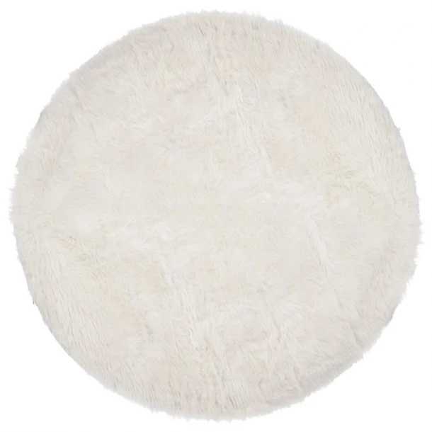 Χαλί Συνθετική Γούνα 180εκ. Λευκό iliadis 91846