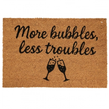 Πατάκι Εισόδου 39x59εκ. More bubbles, less troubles MRShome 0007002