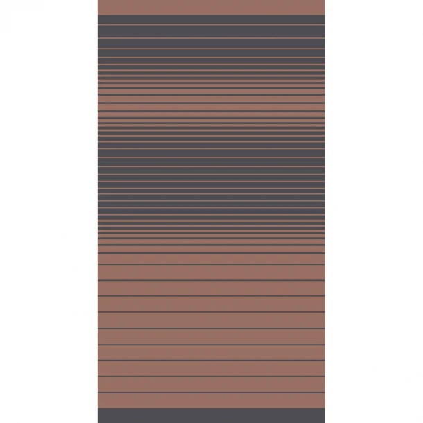 Πετσέτα Θαλάσσης Βαμβακερή Velour Brown 86x160εκ. Stripes Melinen 20004871
