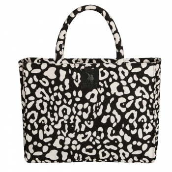 Τσάντα Θαλάσσης Polycotton 46x36εκ. Essential 4059 Μαύρη-Taupe Greenwich Polo Club