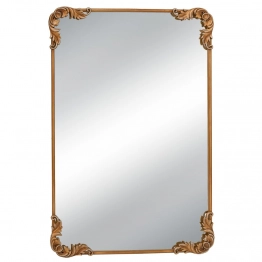Καθρέπτης Τοίχου Μεταλλικός Χρυσός 61x92εκ. iliadis 89144
