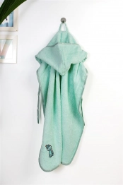 Κάπα Με Κέντημα Bebe 75x85εκ. Dinosaur 182 Mint Dimcol