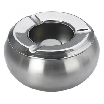 Σταχτοδοχείο Αντιανεμικό Φ10εκ. Ανοξείδωτο Max Home UR50813000