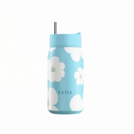 Θερμός-Ποτήρι Ανοξείδωτο Banana Blue Daisy Save The Aegean Estia 360ml 01-43087