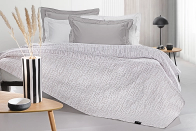 Κουβέρτα Polycotton King 260x250εκ. Diana Smoke Guy Laroche