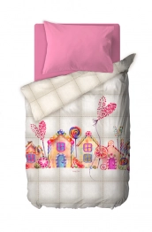 Πάπλωμα Microfiber Μονό Παιδικό 160x220εκ. Candy Saint Clair